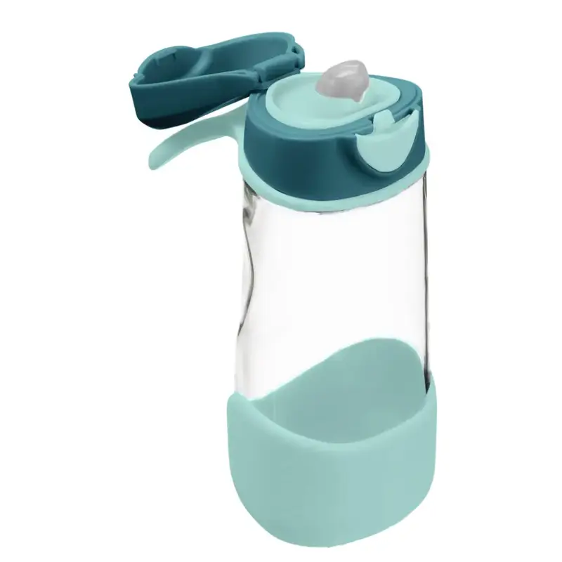 Botella con boquilla deportiva B.Box 450ml - Emerald Forest