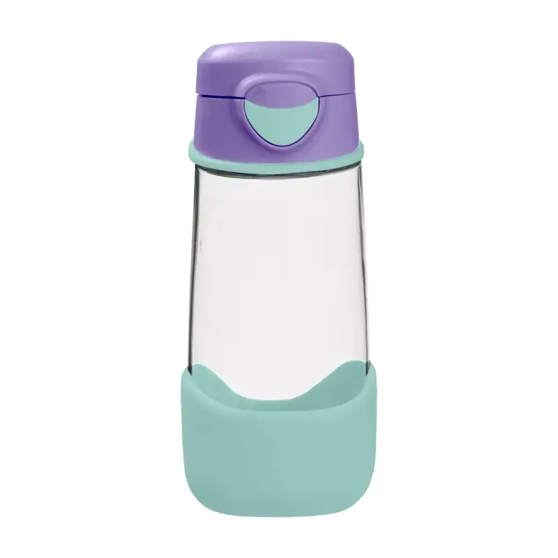 Botella con boquilla deportiva B.Box 450ml - Lilac Pop