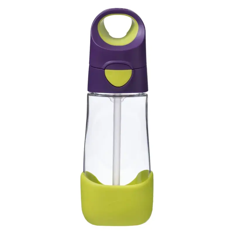 Botella con Pajita B.Box 450ml - Passion Splash