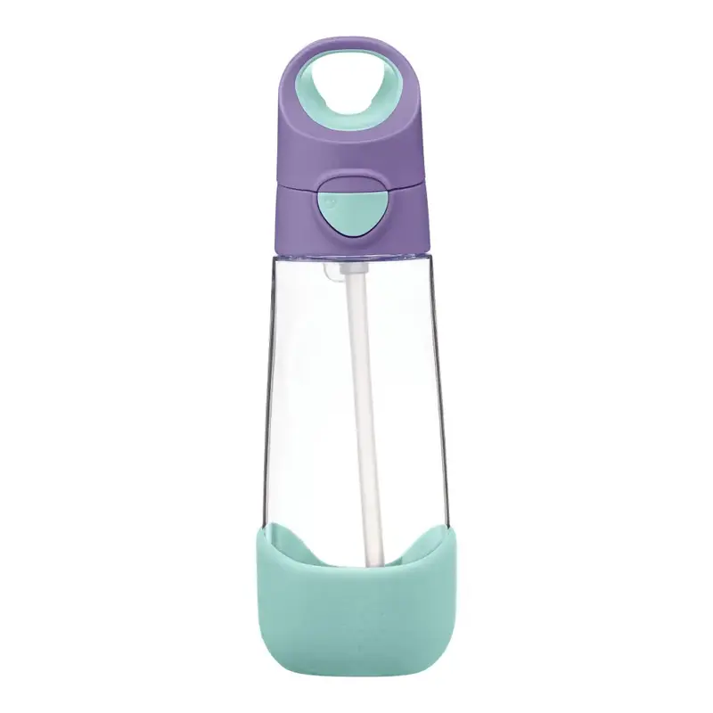 Botella con Pajita B.Box 600ml - Lilac Pop