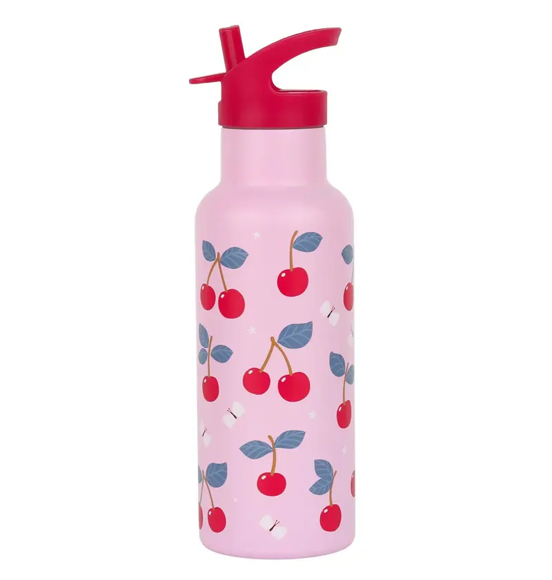 Botella de acero 500 ml Cerezas