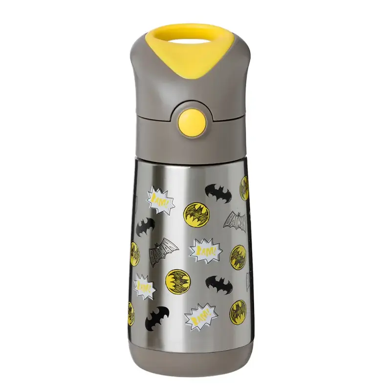 Botella térmica con pajita B.Box 350ml - Batman