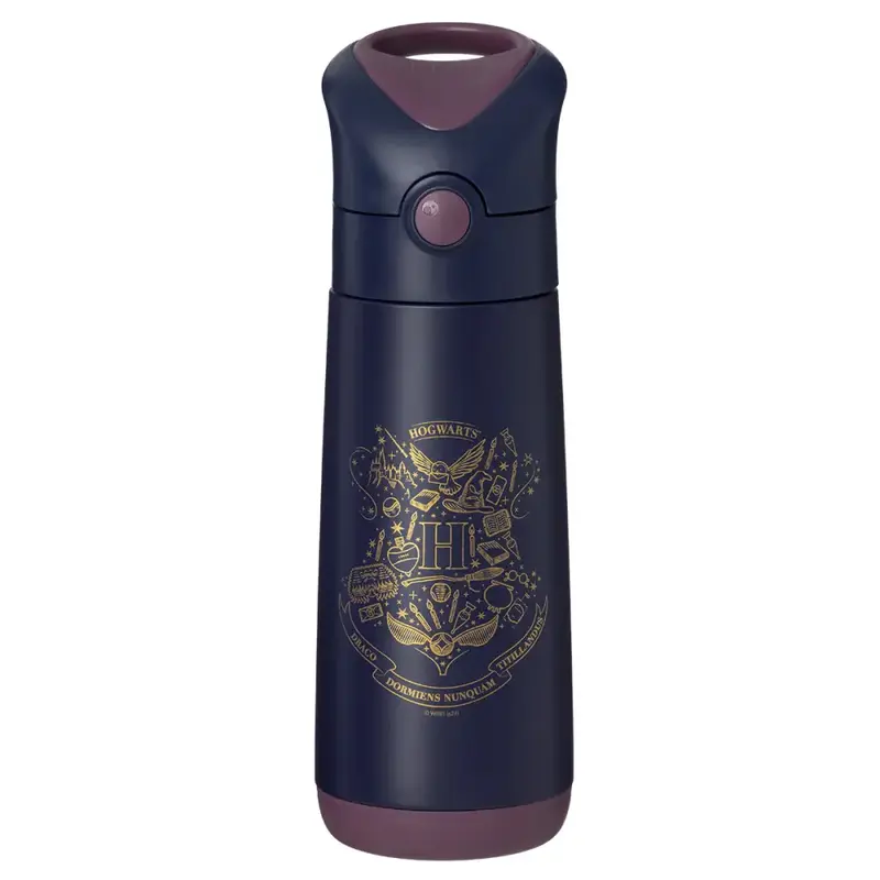 Botella térmica con pajita B.Box 500ml - Harry Potter