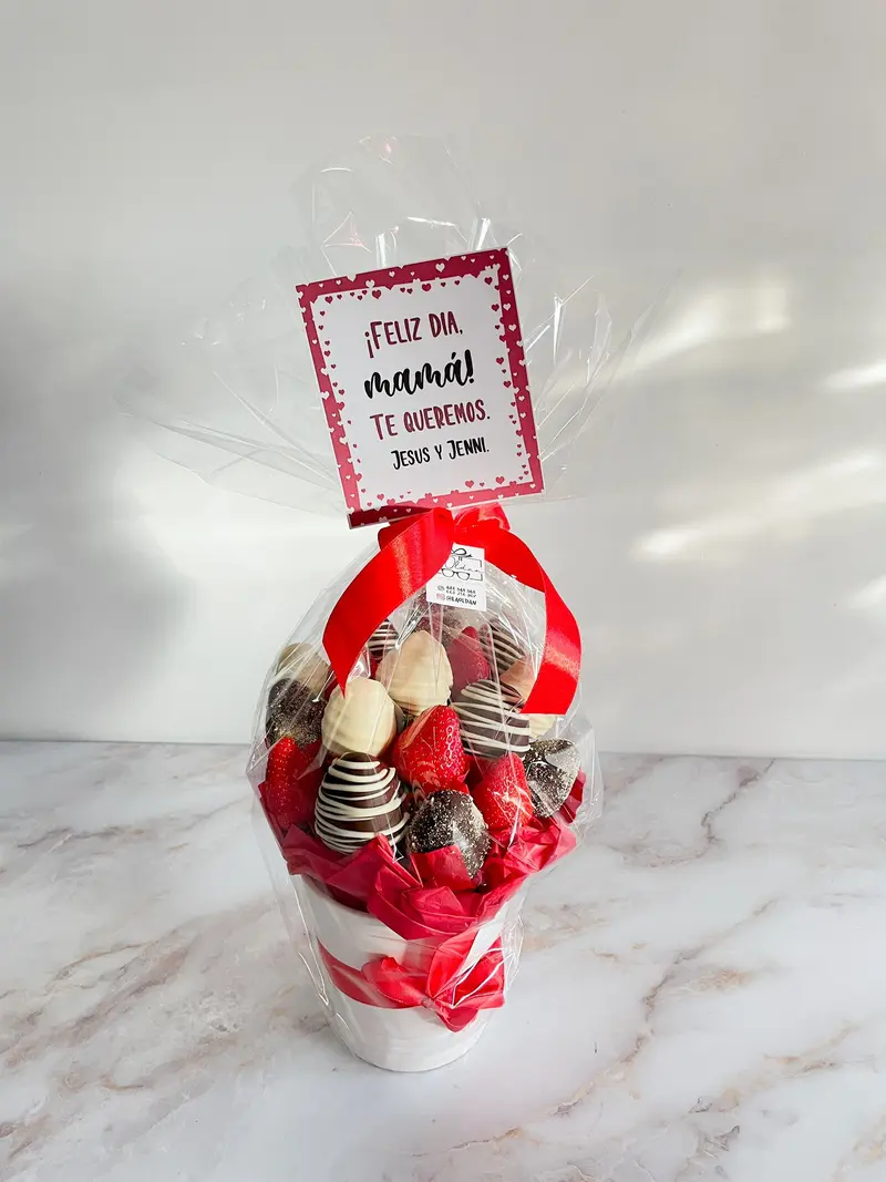 Bouquet Fresas con Chocolate