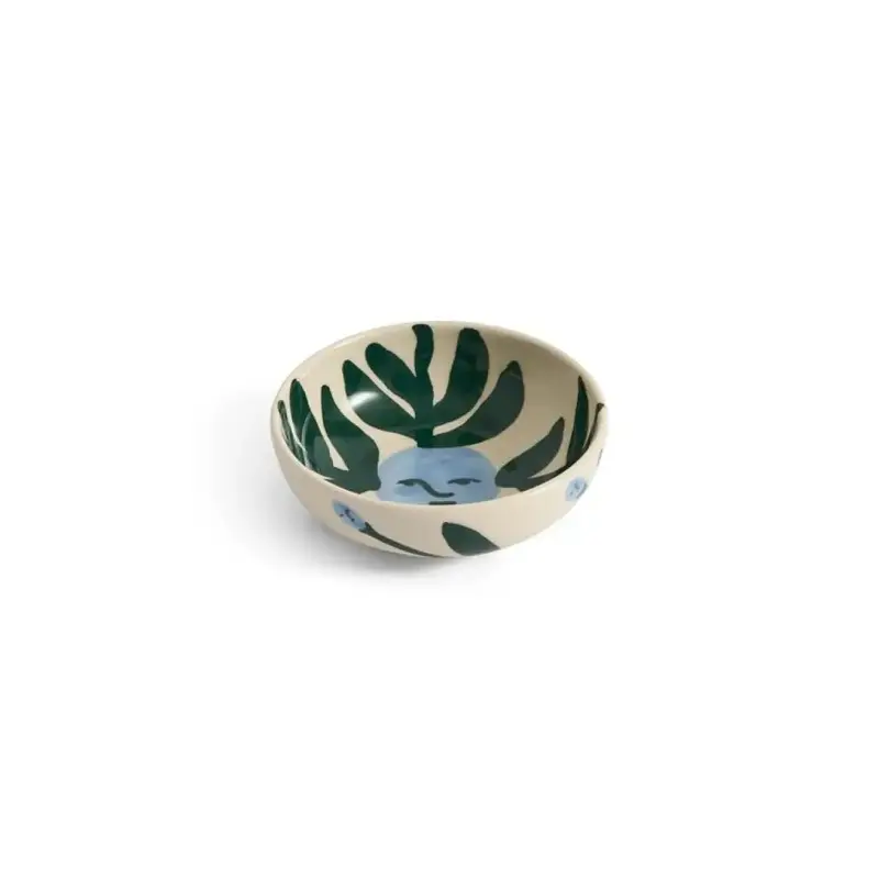 Bowl Deep Moon Face Ø12 La Pittura - HAY