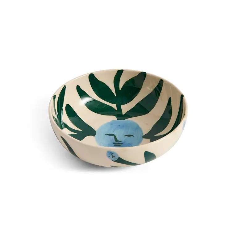 Bowl Moon Face Ø18 La Pittura - HAY