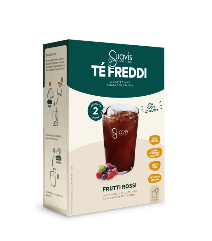 Breezy Ice Tea Frutos Rojos – Preparado en Polvo para Té Frío