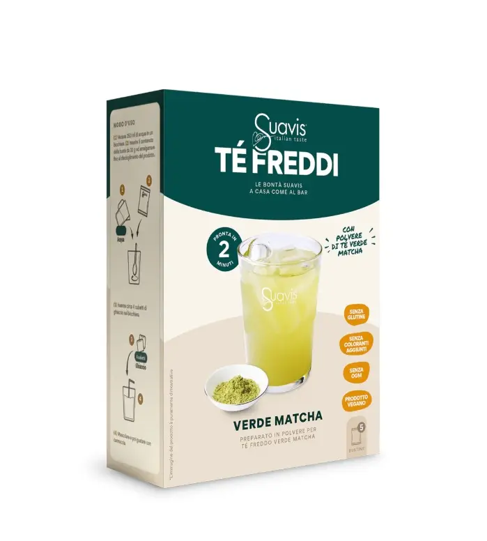 Breezy Ice Tea Verde Matcha – Preparado en Polvo para Té Frío