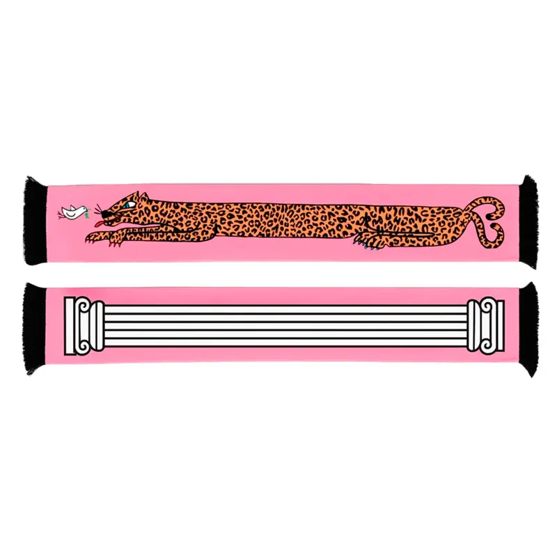Bufanda Columna Leopardo - Grain