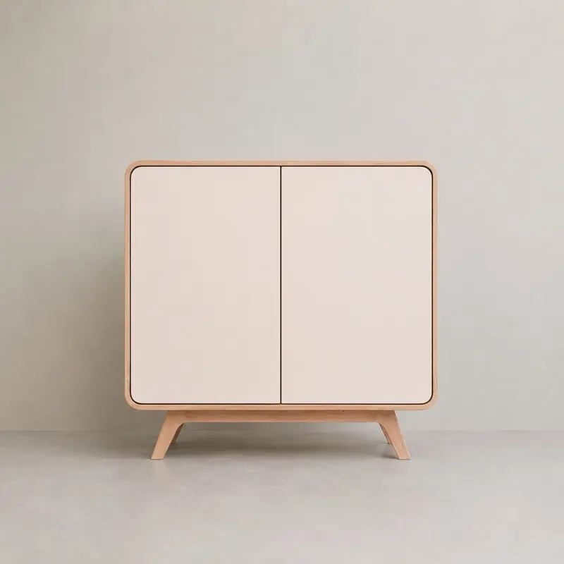 Buffet commode en bois massif Oslo 1 - NordicStory