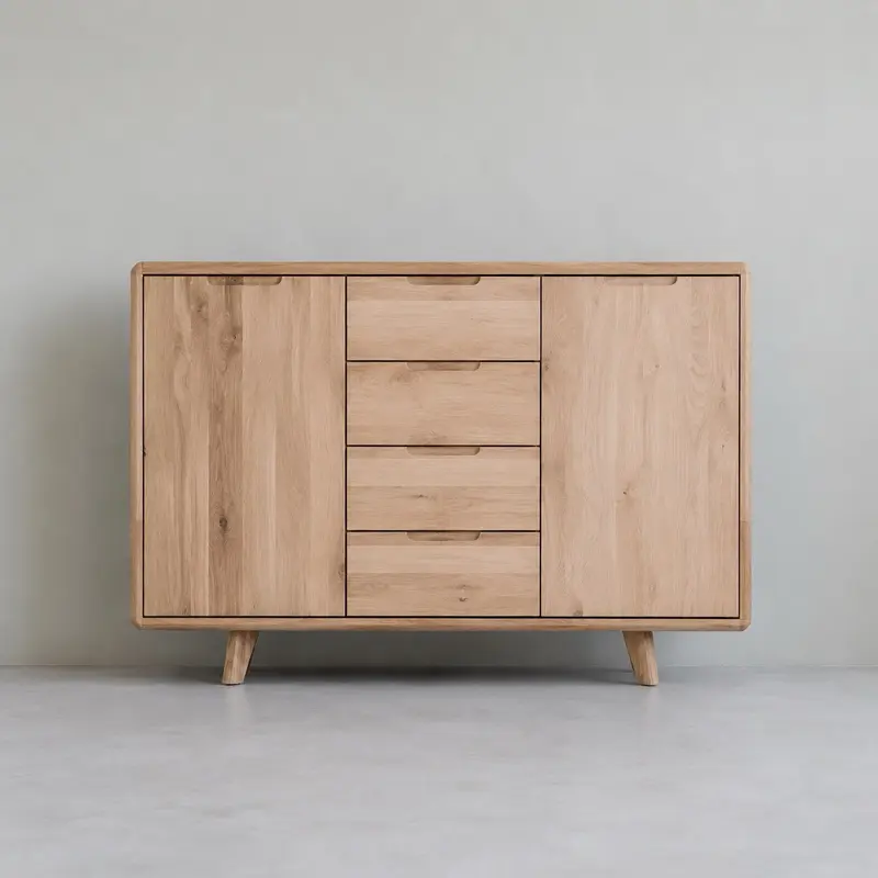 Buffet commode en bois massif Suède 2.4 – NordicStory
