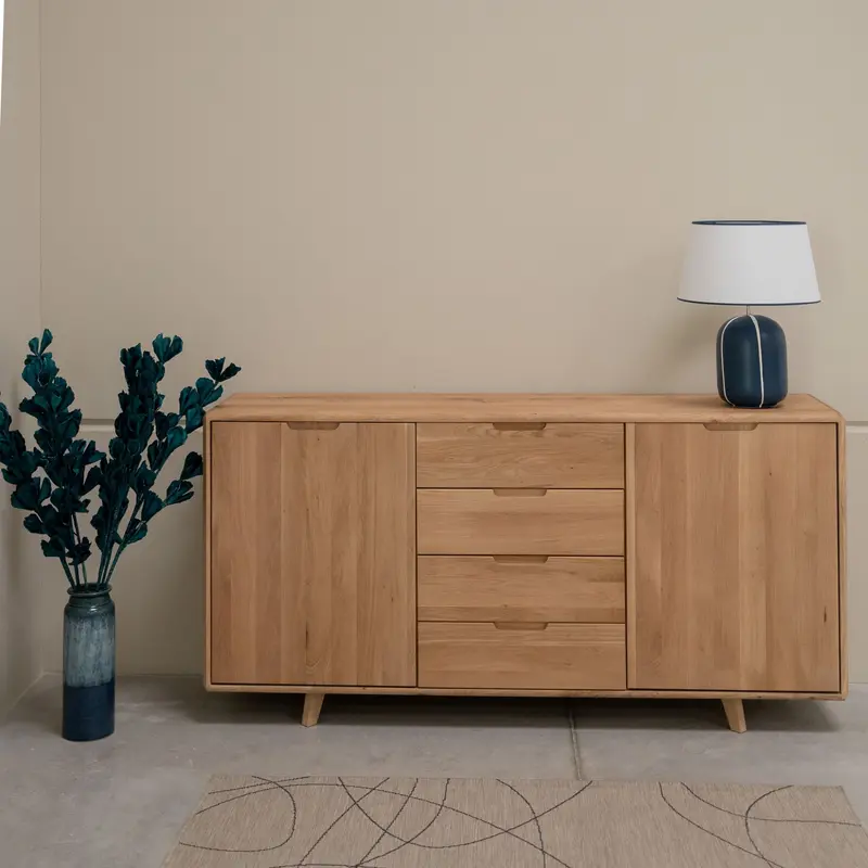 Buffet commode en bois massif Suède – NordicStory