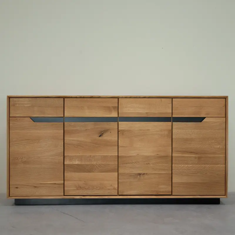 Buffet en bois massif de chêne Bremen - NordicStory