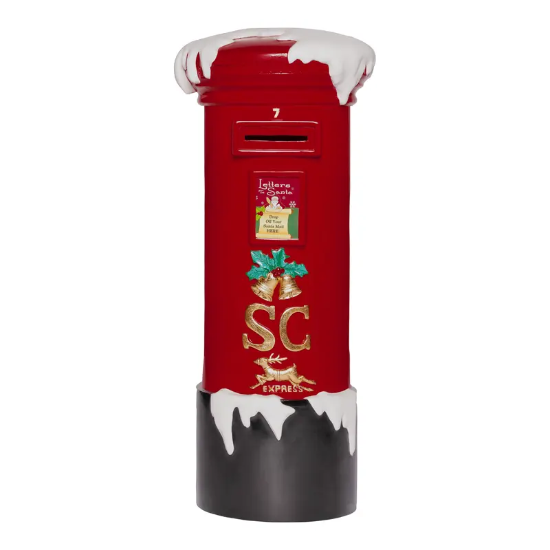Buzón Navideño para Cartas a Santa Claus 100 cm