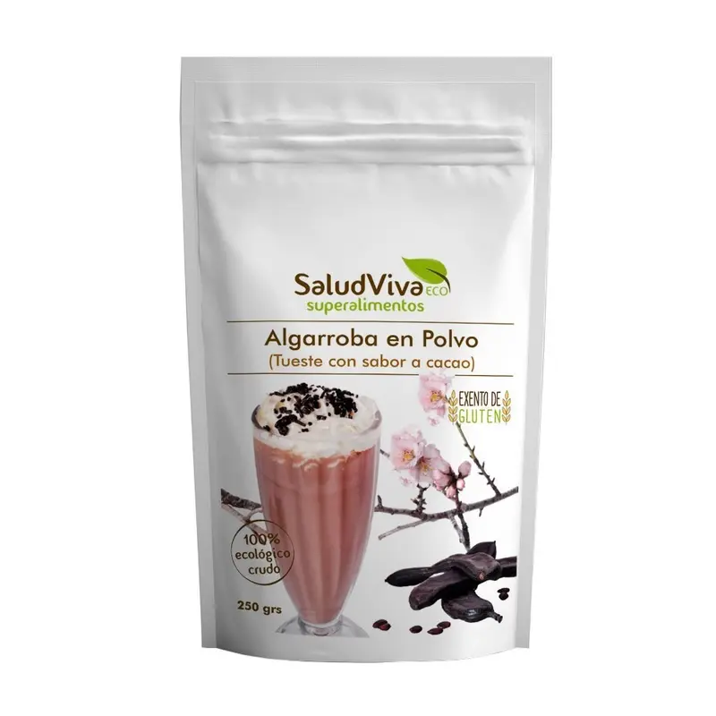 Cacao de Algarroba 250g Eco - SALUD VIVA