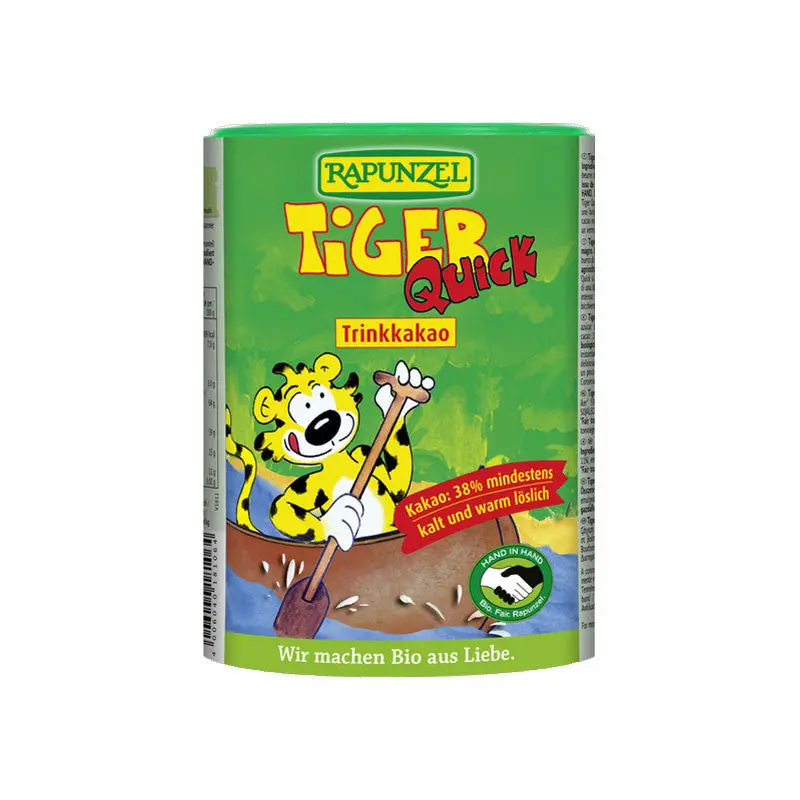 Cacao soluble Tiger Quick bio 400g Rapunzel