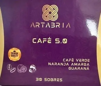 CAFE 5.0 Artabria nueva formula con menus semanales