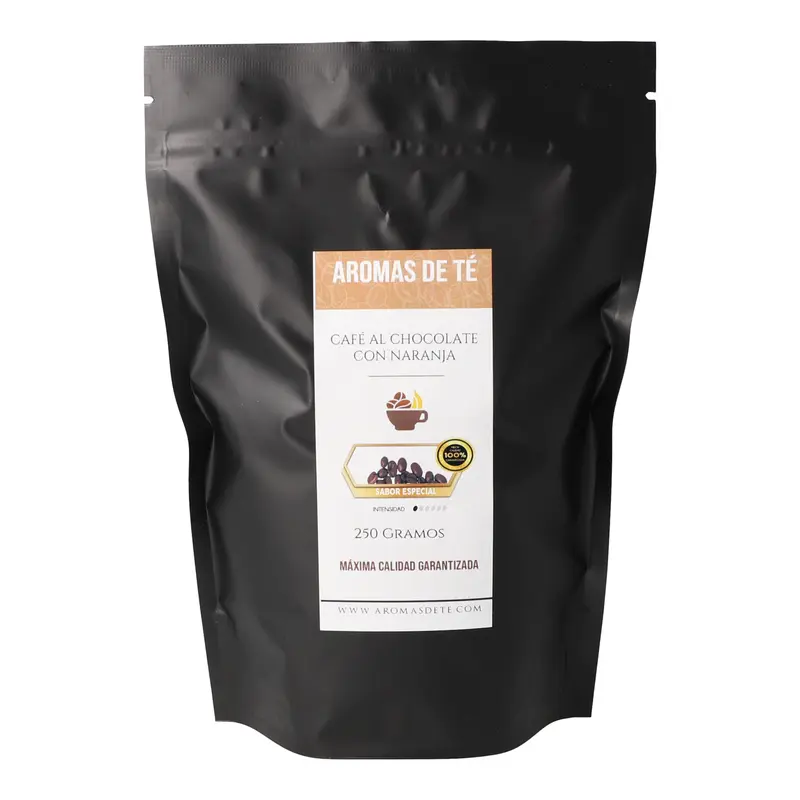 Café con Chocolate y Naranja Descafeinado - Café en grano