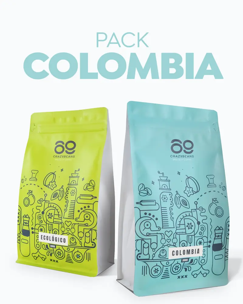 Café de especialidad – Pack Colombiano 1KG (2x500g)