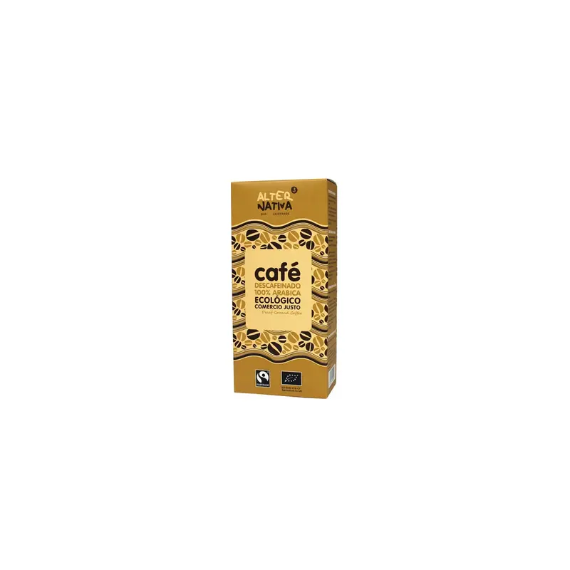Cafe descafeinado molido bio 250 g Alternativa 3