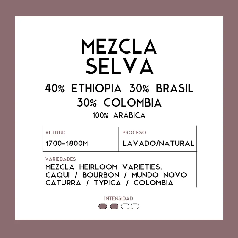 Café Mezcla Selva