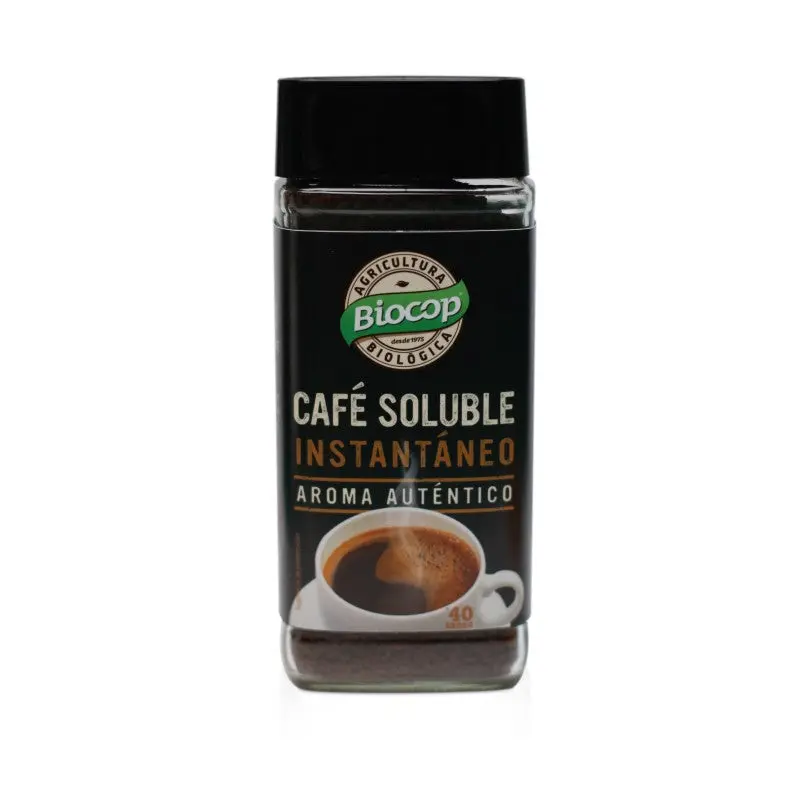 Cafe soluble instantáneo bio 100 g Biocop