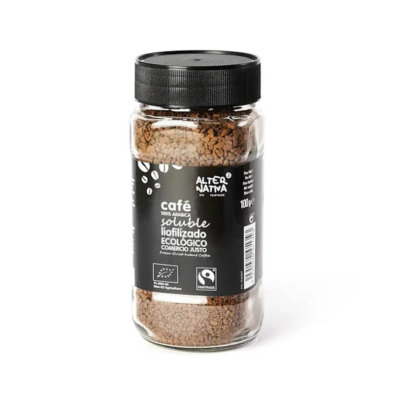 Cafe soluble liofilizado bio 100 g Alternativa3