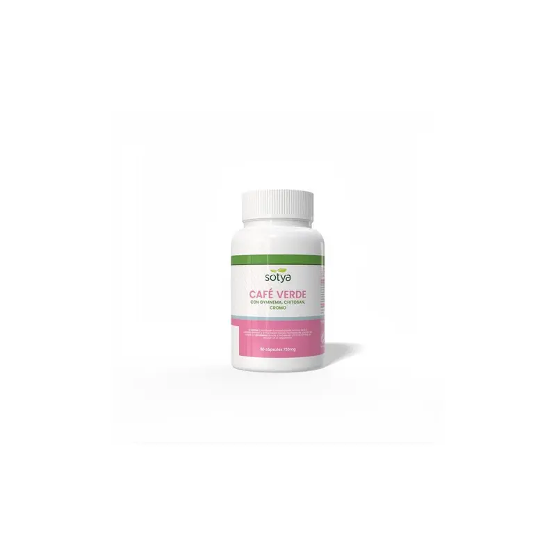Cafe verde con gymnema, chitosan y cromo 720mg - 90 cápsulas - Sotya