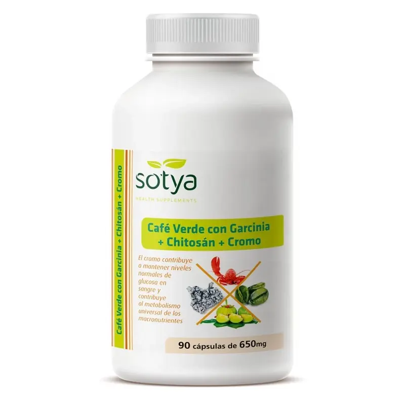 Cafe verde y garcinia 650 mg 90 cápsulas Sotya