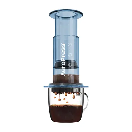 Cafetera Aeropress Clear Blue