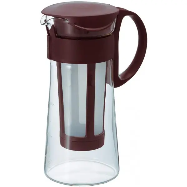 CAFETERA MIZUDASHI MARRON 600 ML (CAFE FRIO-COLD BREW)