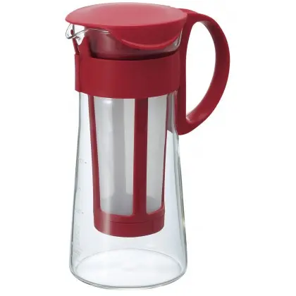 CAFETERA MIZUDASHI ROJA 600 ML (CAFE FRIO-COLD BREW)
