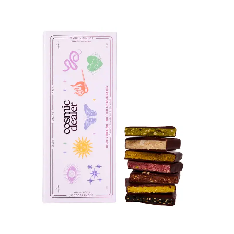 Caja 7 chocolates Chakra - Cosmic Dealer