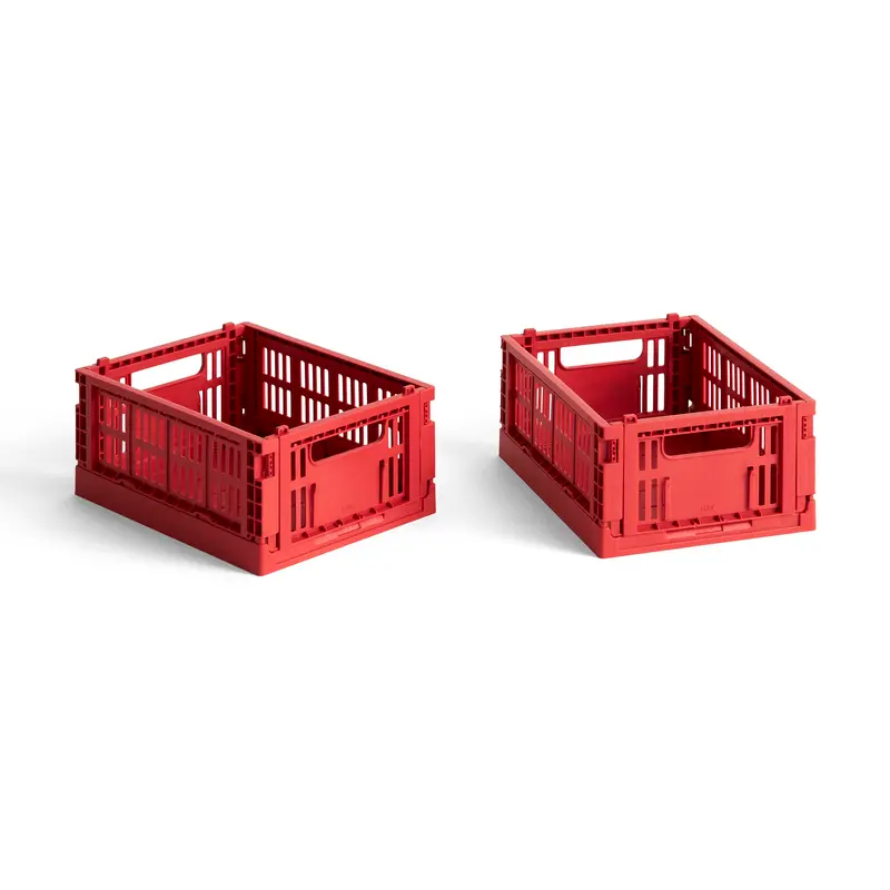 Caja Crate Plegable Mini set de 2 - HAY