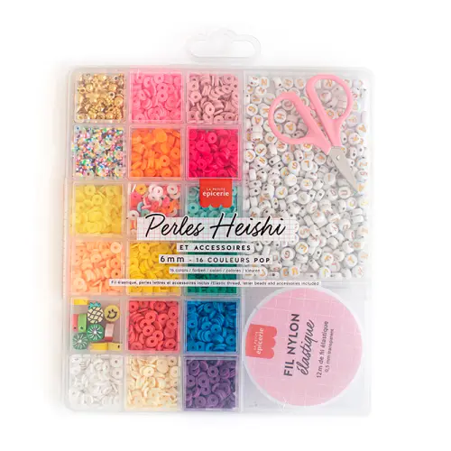 Caja de cuentas - Perles Heishi