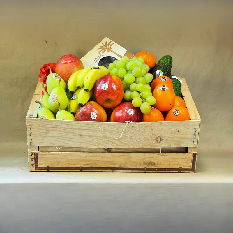 Caja de frutas Delux de temporada