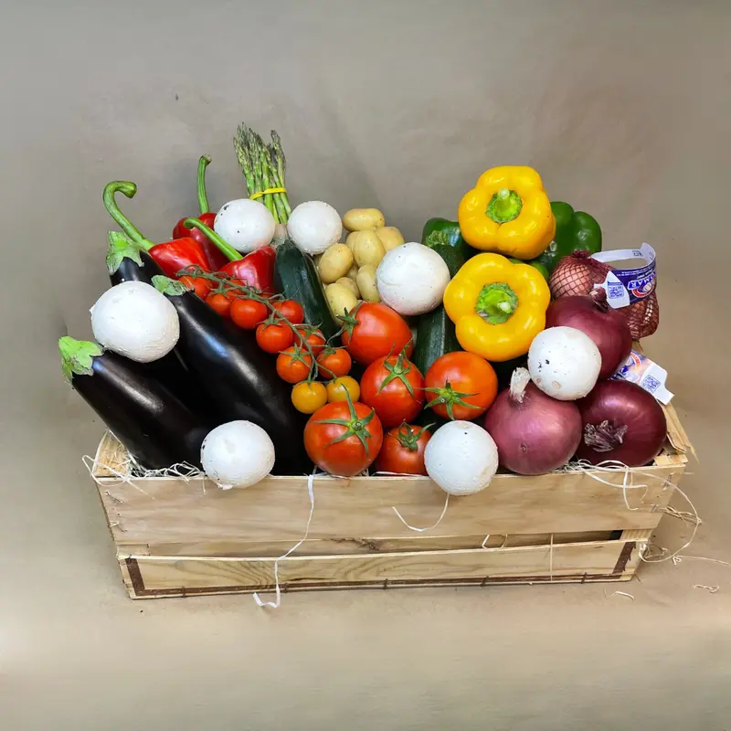 Caja de hortalizas Delux gourmet