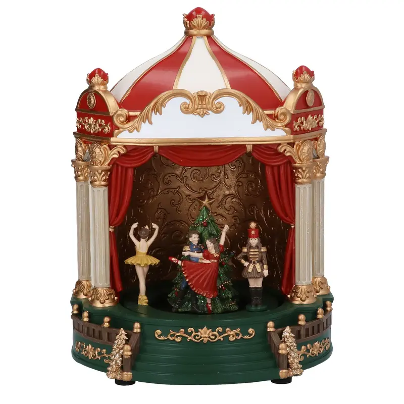 Caja de música teatro de cascanueces