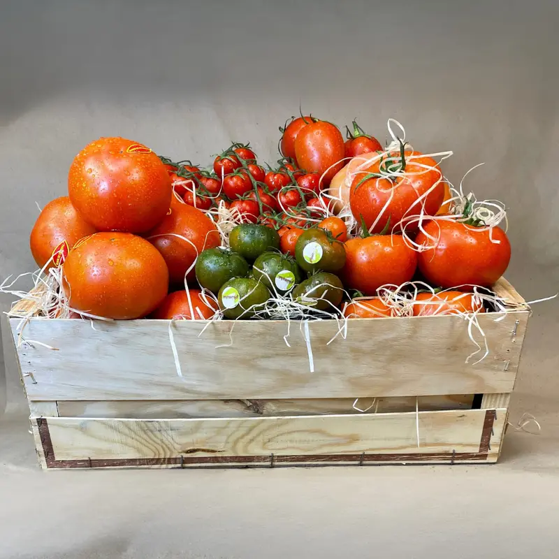 Caja de tomates variados gourmet de Andalucía