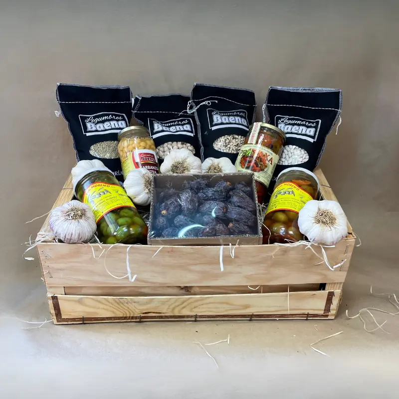 Caja gourmet de legumbres de Baena