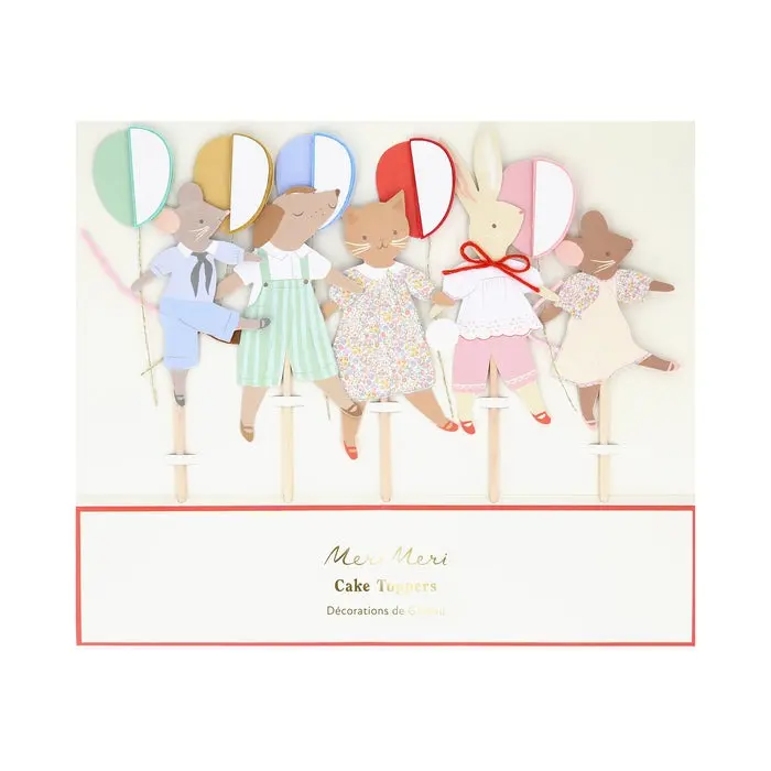 Cake Toppers Animal Friends