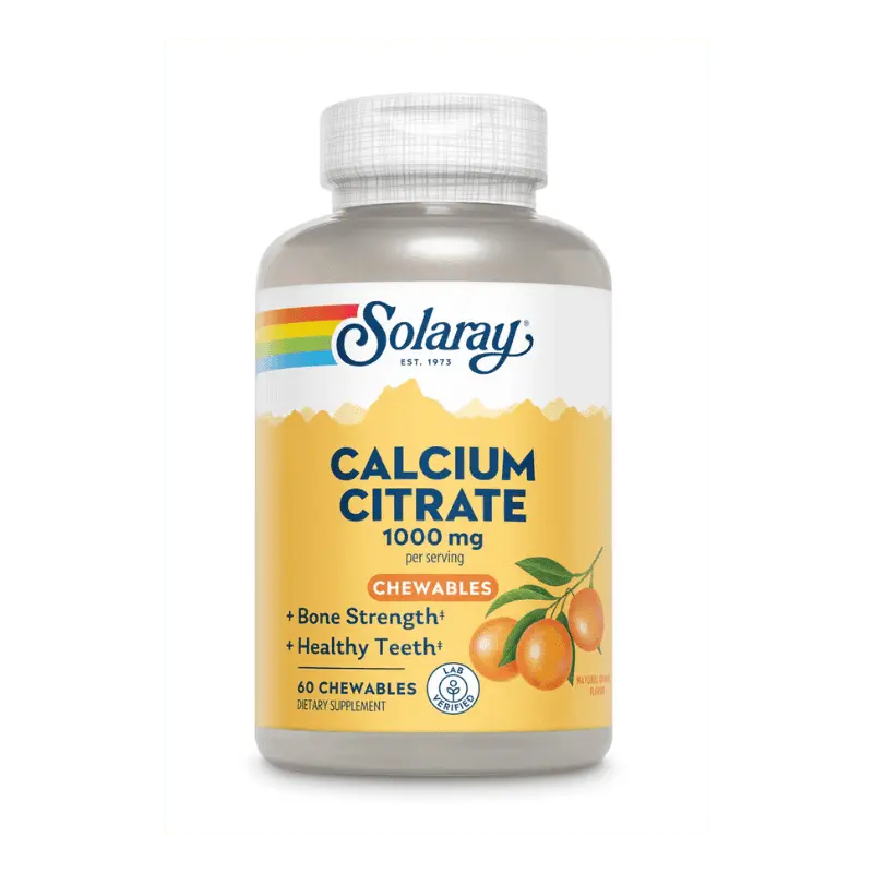 Calcium Citrate 1000mg - Solaray