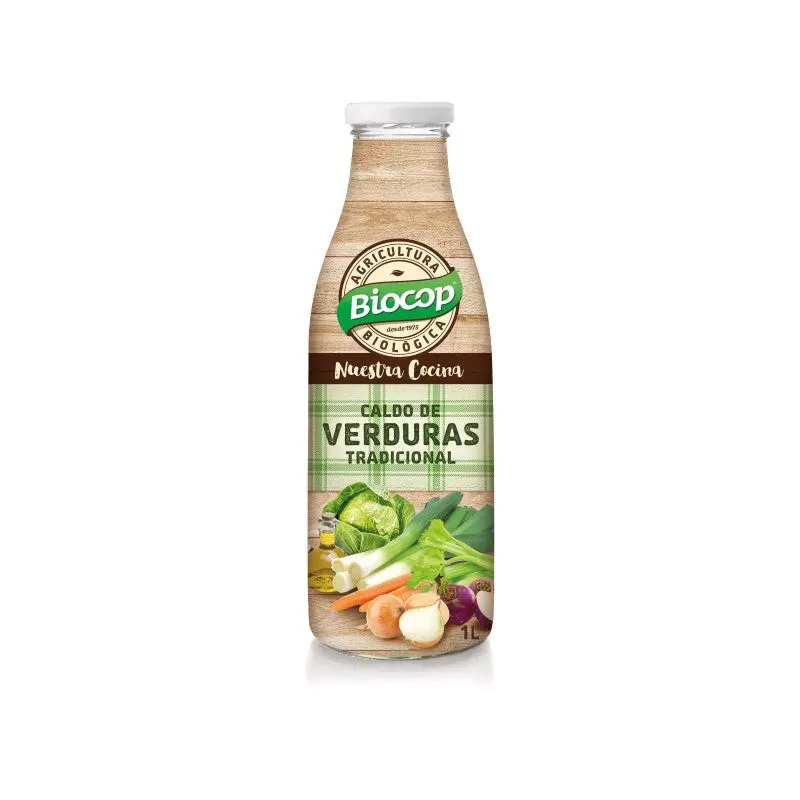 Caldo de verduras tradicional Bio 1L Biocop