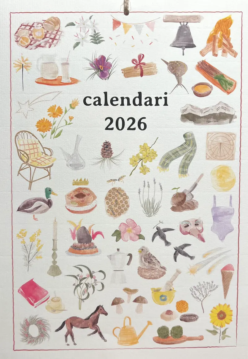 Calendari 2026 - Carlota Álvarez