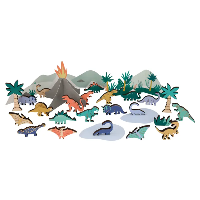 Calendario de adviento de dinosaurios