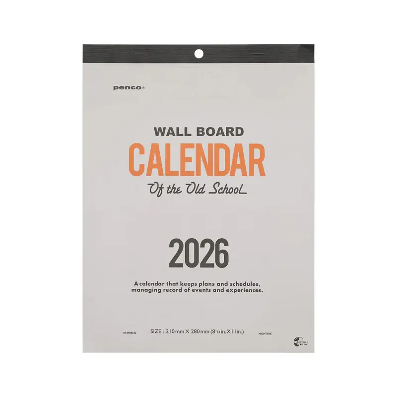 Calendario de pared 2026 A4 Penco