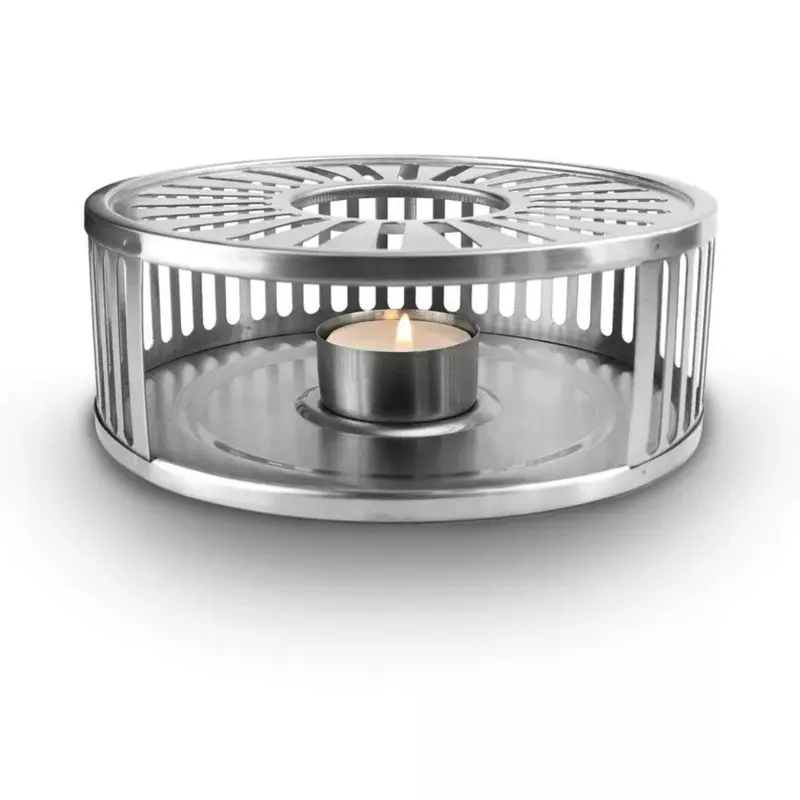 Calentador Creano Design "Stripes" Acero inoxidable plateado