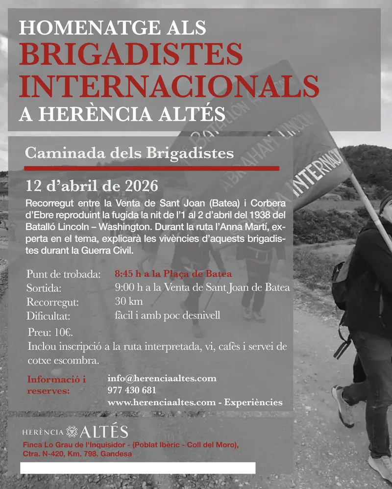 Caminada Brigadistes Internacionals