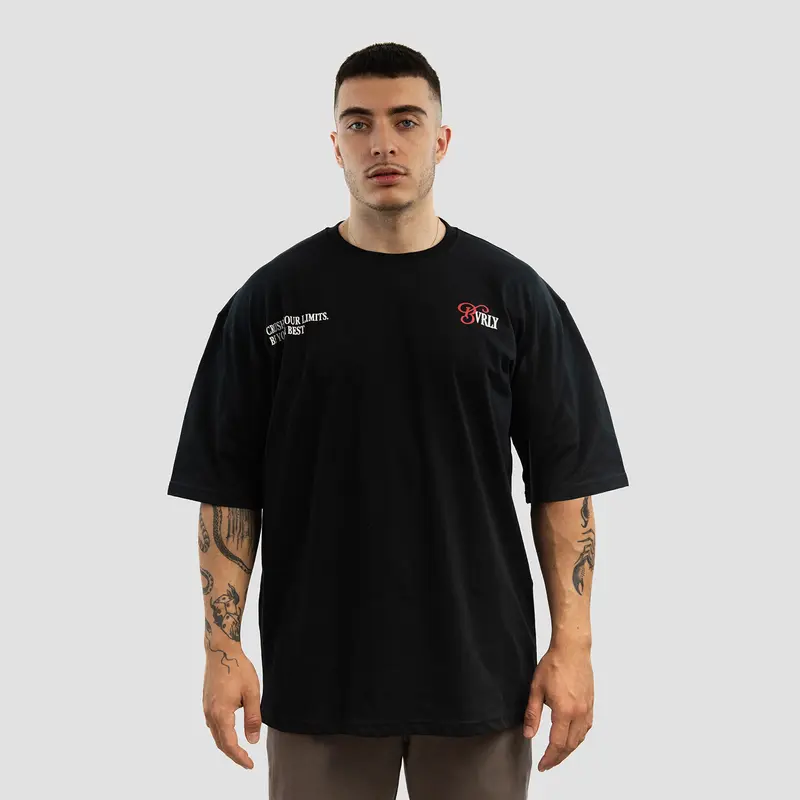 Camiseta BEVERLY - Crush your limits - Black