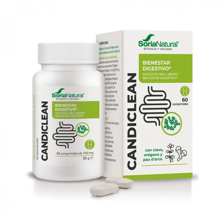 Candiclean 60 comprim idos de 1gr.